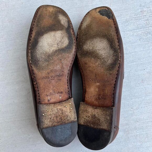 Louis Vuitton Damier Loafers - Picture 7 of 8